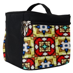 Church Pattern Church Texture Make Up Travel Bag (small)