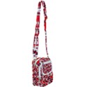 Nicholas Santa Christmas Pattern Shoulder Strap Belt Bag View1