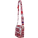 Nicholas Santa Christmas Pattern Shoulder Strap Belt Bag View2