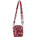 Nicholas Santa Christmas Pattern Shoulder Strap Belt Bag View3