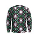 Stained Glass Pattern Church Window Kids  Sweatshirt View1