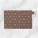 Pattern Stained Glass Church Canvas Cosmetic Bag (Large) View2