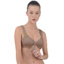 Paper Texture Background Front Tie Bikini Top View1