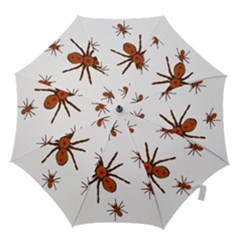 Insect Spider Wildlife Hook Handle Umbrellas (large) by Mariart