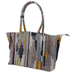 Abstract Pattern Canvas Shoulder Bag by Vaneshart