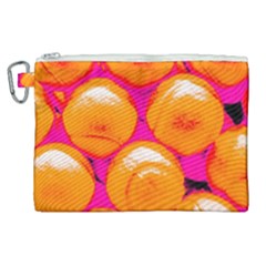 Pop Art Tennis Balls Canvas Cosmetic Bag (xl) by essentialimage