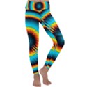 Art Artwork Fractal Digital Art Kids  Lightweight Velour Classic Yoga Leggings View1