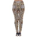 Wood And Wood With Hearts And More Wood Ornate Lightweight Velour Leggings View2