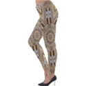 Wood And Wood With Hearts And More Wood Ornate Lightweight Velour Leggings View3