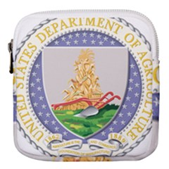 Seal Of United States Department Of Agriculture Mini Square Pouch by abbeyz71