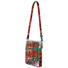 Earthquake And Tsunami Drawing Japan Illustration Multi Function Travel Bag