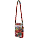 Earthquake And Tsunami Drawing Japan Illustration Multi Function Travel Bag View2