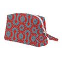 Seamless Geometric Pattern In A Red Wristlet Pouch Bag (Medium) View2