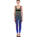 Abstract Circles Lines Colorful One Piece Catsuit View1