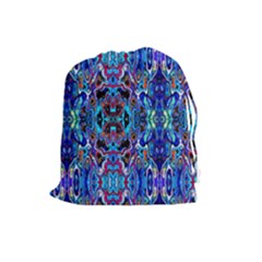Abstract 12 Drawstring Pouch (large)