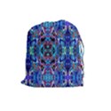 Abstract 12 Drawstring Pouch (Large) View1