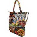 Ethnic Patchwork Shoulder Tote Bag View2