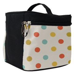 Polka Dots Dot Spots Make Up Travel Bag (small) by Vaneshart