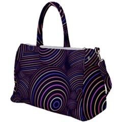Abtract Colorful Spheres Duffel Travel Bag