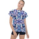 Abstract 22 Ruffle Collar Chiffon Blouse View1