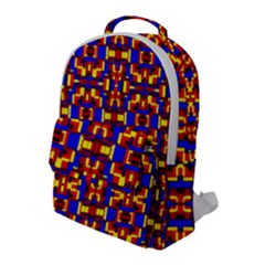 Abstract 25 Flap Pocket Backpack (large) by ArtworkByPatrick