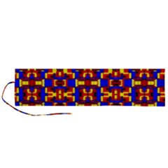 Abstract 25 Roll Up Canvas Pencil Holder (l)