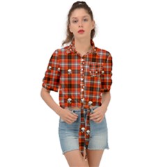 Plaid 857955 960 720 Tie Front Shirt  by vintage2030