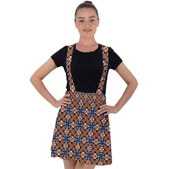 4 1c Velvet Suspender Skater Skirt