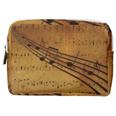 Background Music Make Up Pouch (medium) by Mariart