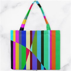 Stripes Interrupted Mini Tote Bag