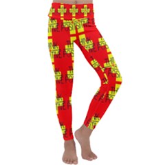 Think Positive Kids  Lightweight Velour Classic Yoga Leggings