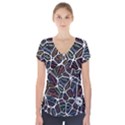 Mental Human Experience Mindset Short Sleeve Front Detail Top View1