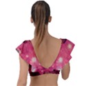 Manipulation Fantasy Photoshop Plunge Frill Sleeve Bikini Top View2