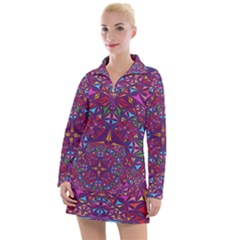 Kaleidoscope  Women s Long Sleeve Casual Dress