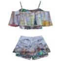 Mendoza City Argentina Mountains Kids  Off Shoulder Skirt Bikini View2