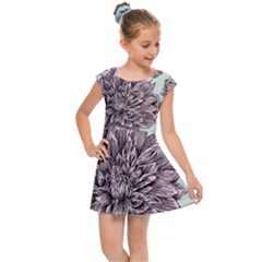 Flowers Kids  Cap Sleeve Dress