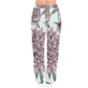 Flowers Women velvet Drawstring Pants View2