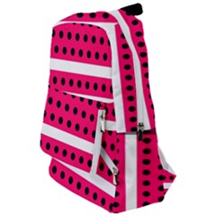 Polka Dots Two Times 3 Black Travelers  Backpack by impacteesstreetwearten