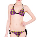 Polka Dots Two Times 4 Black Classic Bikini Set View1