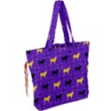 Elegant Pugs Drawstring Tote Bag View2