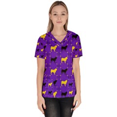 Rfg Women s V-neck Scrub Top