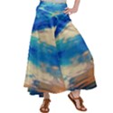 Skydiving 1 1 Satin Palazzo Pants View1