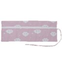 Kawaii cloud pattern Roll Up Canvas Pencil Holder (M) View2