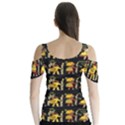 Aztec 9 Butterfly Sleeve Cutout Tee  View2