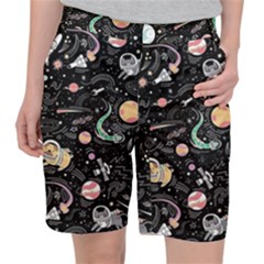 Animals Galaxy Space Pocket Shorts