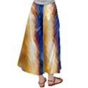 Abstract Paint Smears Satin Palazzo Pants View2