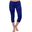 Constellations Pattern Capri Yoga Leggings View1