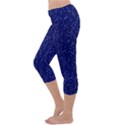 Constellations Pattern Capri Yoga Leggings View2