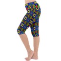 Abstract 36 Lightweight Velour Cropped Yoga Leggings View2