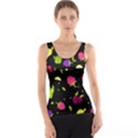 Vector Seamless Summer Fruits Pattern Colorful Cartoon Background Tank Top View1